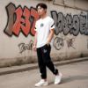图片 独特系列长裤 - 黑色